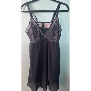 Torrid Curve Size 0 Sheer Babydoll Dress Dark Fairy Goth Dark Romantic Bridal